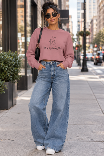 Unapologetically Me Cropped Sweatshirt