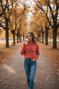 Women’s Crop Crew Fleece Sweatshirt – Unapologetically Me