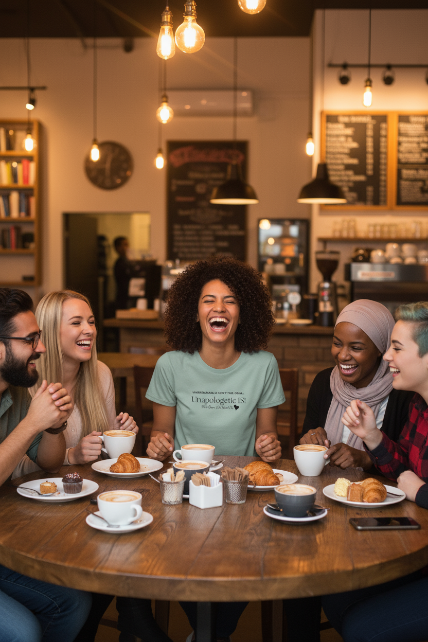 Unbreakable Isn’t the Goal. Unapologetic IS! | Women’s Flowy Cropped Tee by F’cks Given, Full Heart Co.