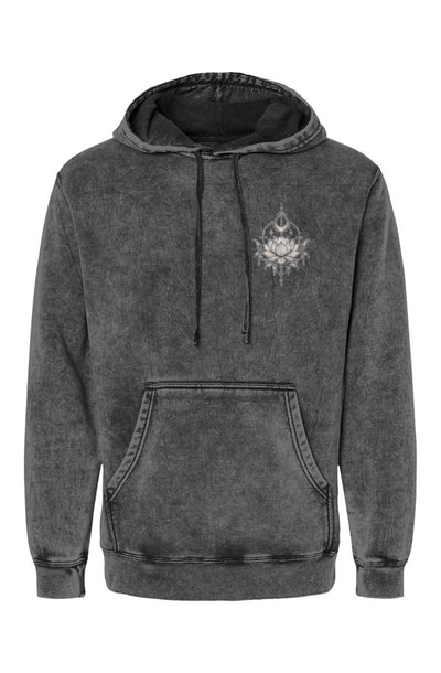 Mineral Wash Lotus Hooded Sweatshirt