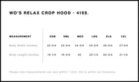 Moon Phase Cropped Hoodie — Black & Bone