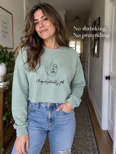 Unapologetically Me Cropped Sweatshirt