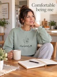 Unapologetically Me Cropped Sweatshirt