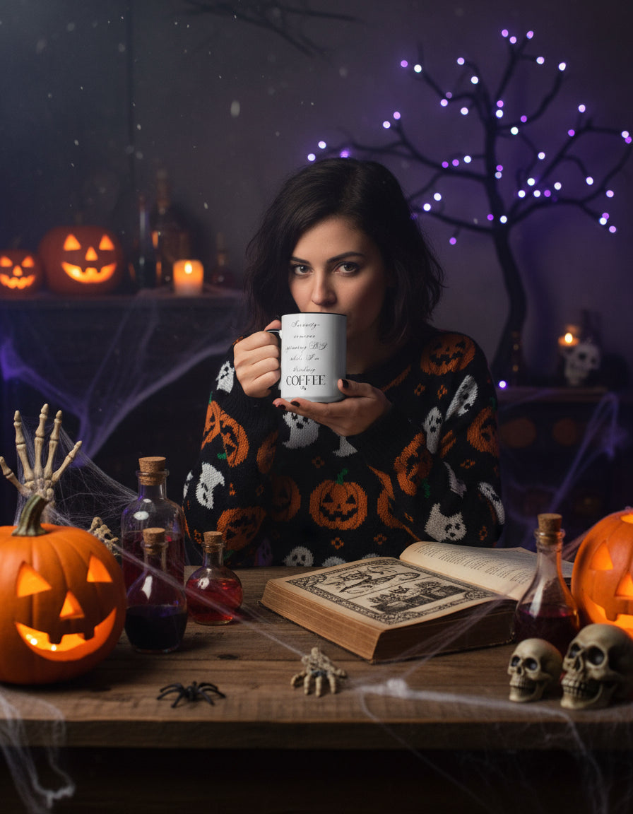 Insanity Is Someone Spinning BS While I’m Drinking Coffee | Sassy Ceramic Mug — Holiday Humor for the Spiritually Grounded