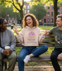 Women’s Crop Fleece Hoodie – Energy Is Currency