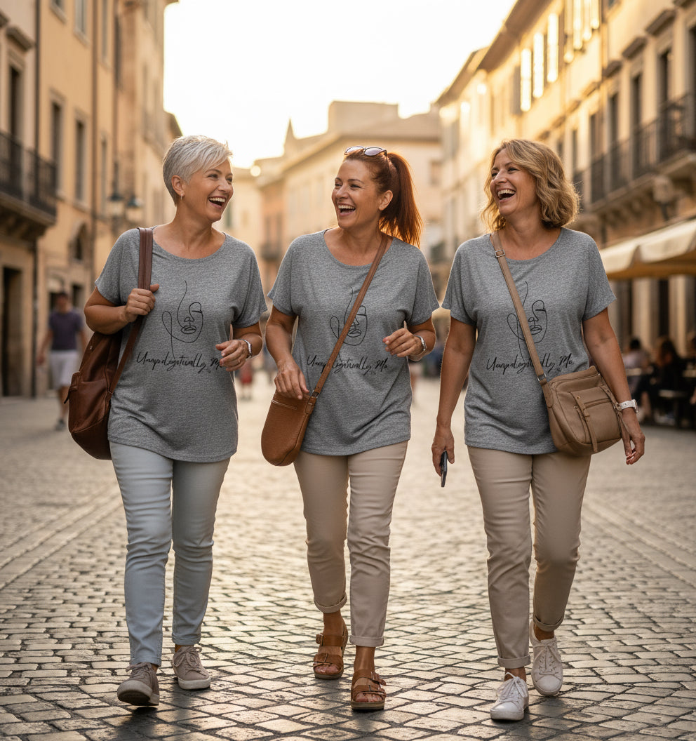 Unapologetically Me Women’s Triblend Dolman Tee | Soft, Empowered, Effortlessly Cool