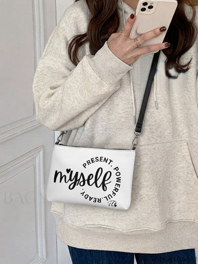 Present. Powerful. Ready. Crossbody Bag